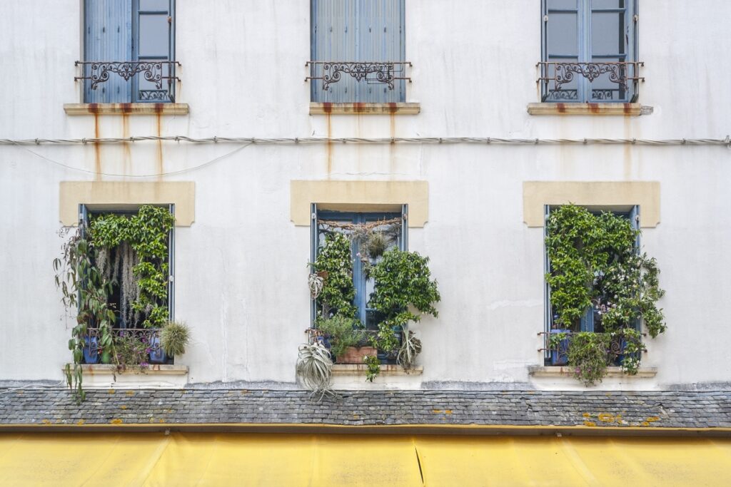 Odświeżanie elewacji betonowych w starych budynkach.
